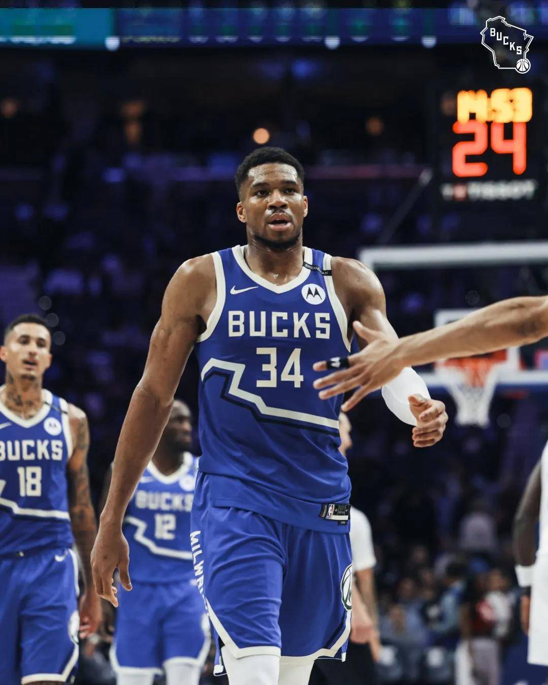 包含NBA常规赛倒计时，密尔沃基雄鹿关键时刻绝杀压哨，细节引发关注，目标明确，资深球员宣示担当的词条